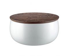 Alessi The Five Season MW62L 3 W Bougie Parfumée Cire à Base Végétale Fruits Rouges Figue et Notes Boisées Blanc Grande