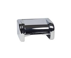 Rayen 2215 Porte Papier Toilette Chrome, Gris, 26x18x5 cm