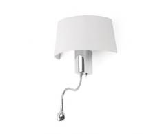 Faro Barcelona 29941 Applique Murale, MÃ©tal, Blanc