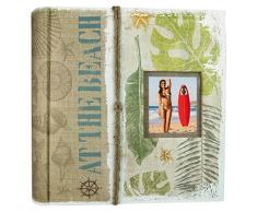 Zep S.r.l MI46200 Maui Album Photo à 200 Pochettes Beige/Blanc/Vert 11 x 16 cm