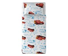 F&T T & F 8050538309993Â Parure de Lit Patch Disney Cars, 100% Coton, Multicolore, Simple, 280Â x 150Â x 0,5Â cm