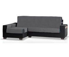 Bartali Divan GEA Bras Gauche, 42% Coton, 58% Polyester, Plomb, 275Â cm