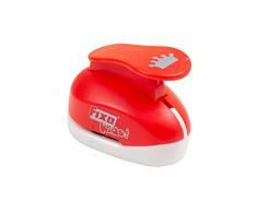 Fixe Perforatrice Formes Couronne Grand Rouge