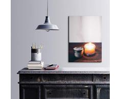 Bonamaison Décoration Murale Impression sur Toile, Dimensions: 50 x 70 Cm - Conçu et fabriqué en Turquie