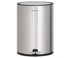 Sealskin Poubelle de Salle de Bain, Acier Inoxydable, One Size