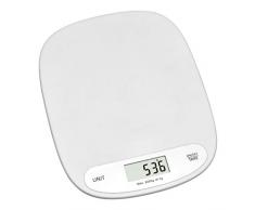 TFA Dostmann 50.2003.02 Balance de cuisine numérique avec écran LCD, fonction de pesée Tara, commande tactile, plastique