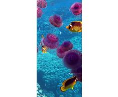 PeelitStickit ID-081Â 60Â Largeur x Hauteurâ¯: 130Â cm Eau de Haute qualitÃ© Papier Peint Mural en Vinyle