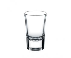 PASABAHCE 52174 boston verres à liqueur 40 cc chêne rouge avec 0.2 cl-lot de 12