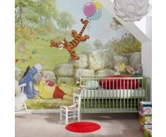 Komar Disney Winnie The Pooh Winnie lourson Gonflement Papier Peint Mural, Multicolore, 8 pièces