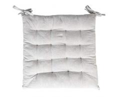 Clayre & Eef KT029.037LG Coussin de Chaise avec Mousse Env. 40 x 40 x 4 cm.