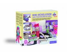 Pebaro 0217 – Kit de Bricolage Mini Fer à Repasser et à Strass, avec Rivets et Strass