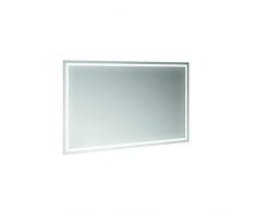 Cygnus Bath Miroir Bain Claudia 800Â x 600Â mm Position Horizontal ou Vertical avec lumiÃ¨re LED et Anti-buÃ©e (20Â W.) IP 44Â 