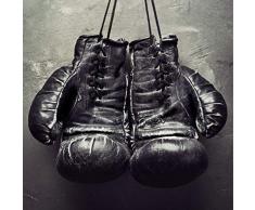 Scenolia Tableau décoration Murale Boxe 90 x 90 cm | déco Design imprimée en France