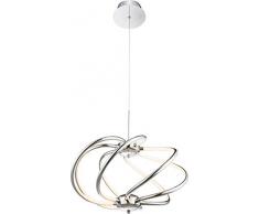 Globo Barna Plafonnier LED ChromÃ©