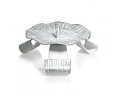 Wiedemann Chandelier en métal avec mandrin, Cire, Argent, 5 x 10 cm