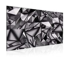 Tableau decoration murale 3D MÃ©tallique - XXL Impression sur Toile Salon Appartment 1 Parties - prÃªt Ã accrocher - 506412c