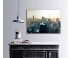 Bonamaison DÃ©coration Murale Impression sur Toile, Dimensions: 100 x 70 Cm - ConÃ§u et fabriquÃ© en Turquie