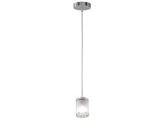 Valan Lampe suspension E27, 60Â W, chromÃ©, 10Â x 10Â x 20Â cm