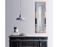 Bonamaison DÃ©coration Murale Impression sur Miroir EncadrÃ© sur Toile, Dimensions: 40 x 120 Cm - ConÃ§u et fabriquÃ© en Turquie