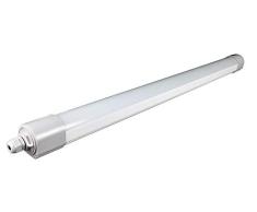 EVALIGHTING EVA25124G Reglette Led, Plastique, Blanc