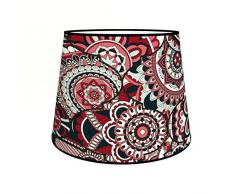 Abat-jours 7111303995566 Conique Magna Lampadaire, Tissus/PVC, Multicolore