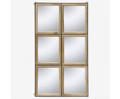 Better & Best 3125013 â Miroir de dÃ©coration, modÃ¨le : Madra, mer Naturelle, Unique