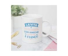 Mr Wonderful woa08471it Tasse, Porcelaine, Multicolore