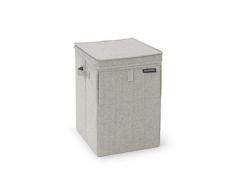 Brabantia - 120428 - Panier à linge empilable 35L, Gris