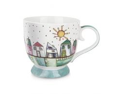 Egan Tasse en Porcelaine Ivoire Taille S