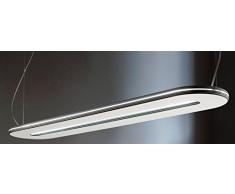 Morosini 0800so # 06blfl Lampe Ã suspension G5, 39Â W, blanc, 100Â x 21Â cm