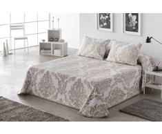 VIALMAN Couvre-lit, Beige, lit 135Â cm