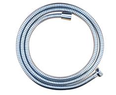 Ridder Flexible de Douche Aruba Transparent/Chrome 2 M, Argent, PVC, ABS