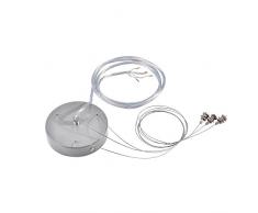 SLV Jeu De Suspension Pour 1-10V LED Medo (5m, Gris Argenté 135254