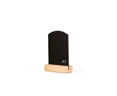 Tableaux Noirs UK Mini Dessus de Table, Bois, Noir, 75Â x 116Â mm