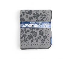 Bunzlau ChÃ¢teau Summer Breeze MÃ©lange de Laine Plaid, Gris