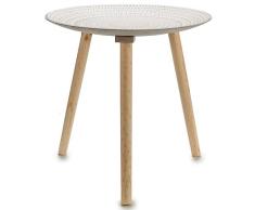 AR 58694 Table dappoint Ronde en Bois 50 x 43 cm