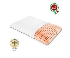Goldflex Ergo Memory Wash Oreiller Ergonomique Respirant et Lavable Blanc