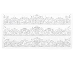 Staedter Vintage Bordure Tapis, Blanc