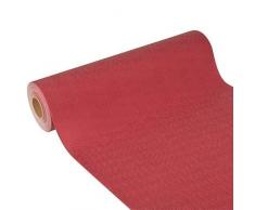 Papstar 85757 Chemin de Table Non-tissé, Bordeaux, 10 x 41 x 10 cm
