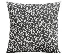Max Winzer 65275444 Merle Coussin dÃ©coratif en Coton ImprimÃ© Noir 40 x 40 cm