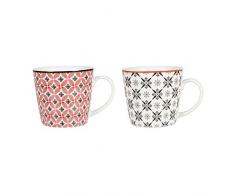 Ostaria 31680 Tasses en porcelaine