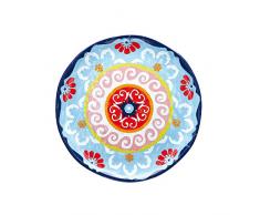 Nador Plateau Rond DiamÃ¨tre cm 32, MÃ©lamine, Multicolore, 0.1Â x 0.1Â x 0.1Â cm