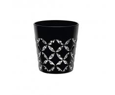 VIDIVI Vetri delle Venezie les VÃ©nitiens Gobelet, 0.37Â L, verre, noir