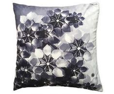 ROSANNA SPRING CO144FLNO Coussin Fleur Origami Noir 40 x 40 x 14 cm