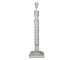 Better & Best 0054842Â âÂ lampe de table haute avec Tube avec 6Â boules avec socle carrÃ©, blanc