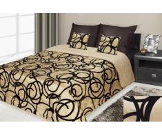 eurof irany Plaid, Microfibre, Marron, 150Â x 200Â x 1Â cm