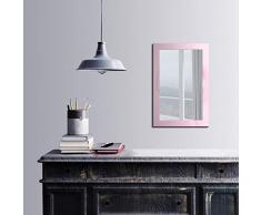 Bonamaison DÃ©coration Murale Impression sur Miroir EncadrÃ© sur Toile, Dimensions: 40 x 60 Cm - ConÃ§u et fabriquÃ© en Turquie