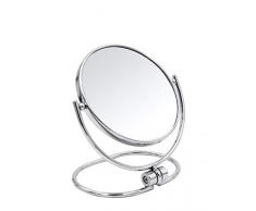 RIDDER 03101100 Maquillage, cosmÃ©tique, Miroir de Rasage, MÃ©tal, chromÃ©, 17,5 cm