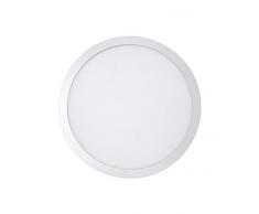 LEDVANCE PLANON ROUND Dalle LED Montage en Surface | Applique / Plafonnier | Blanc | Diamètre 40cm | 28 Watts - 2550 Lumens | Blanc Froid 4000K