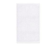 mÃ¶ve 017258775-030050-001 serviette de toilette, 100% Coton, Snow, 30 x 50 cm